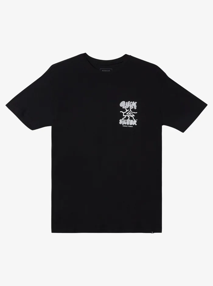 Tees Men Quiksilver Global Force Mtz TShirt Black
