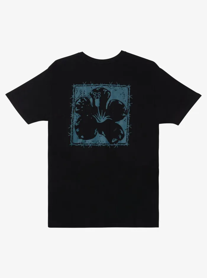 Tees Men Quiksilver Guard Dog Mtz TShirt Black Tees Men Quiksilver Guard Dog Mtz TShirt Black