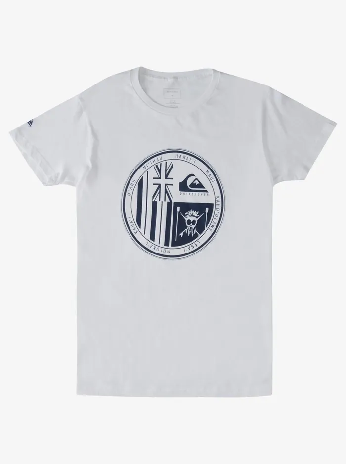 Tees Men Quiksilver Hi Ikaika TShirt White