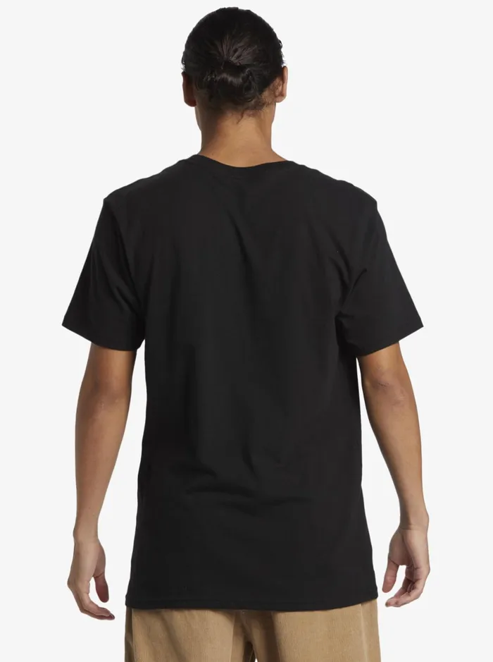 Tees Men Quiksilver Holidaaayz TShirt Black Tees Men Quiksilver Holidaaayz TShirt Black