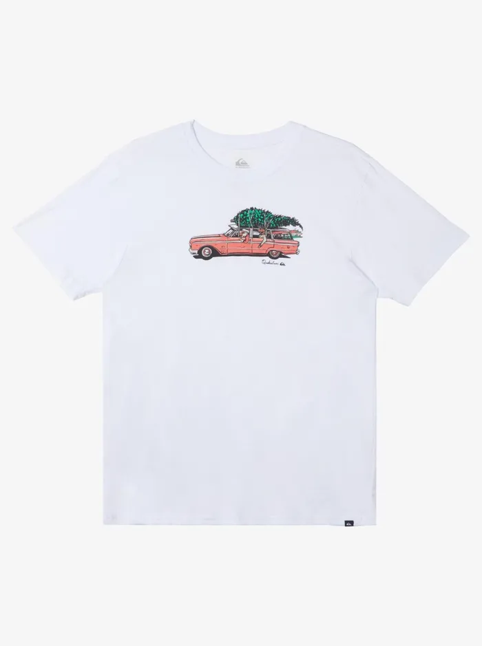 Tees Men Quiksilver Holidaaayz TShirt White