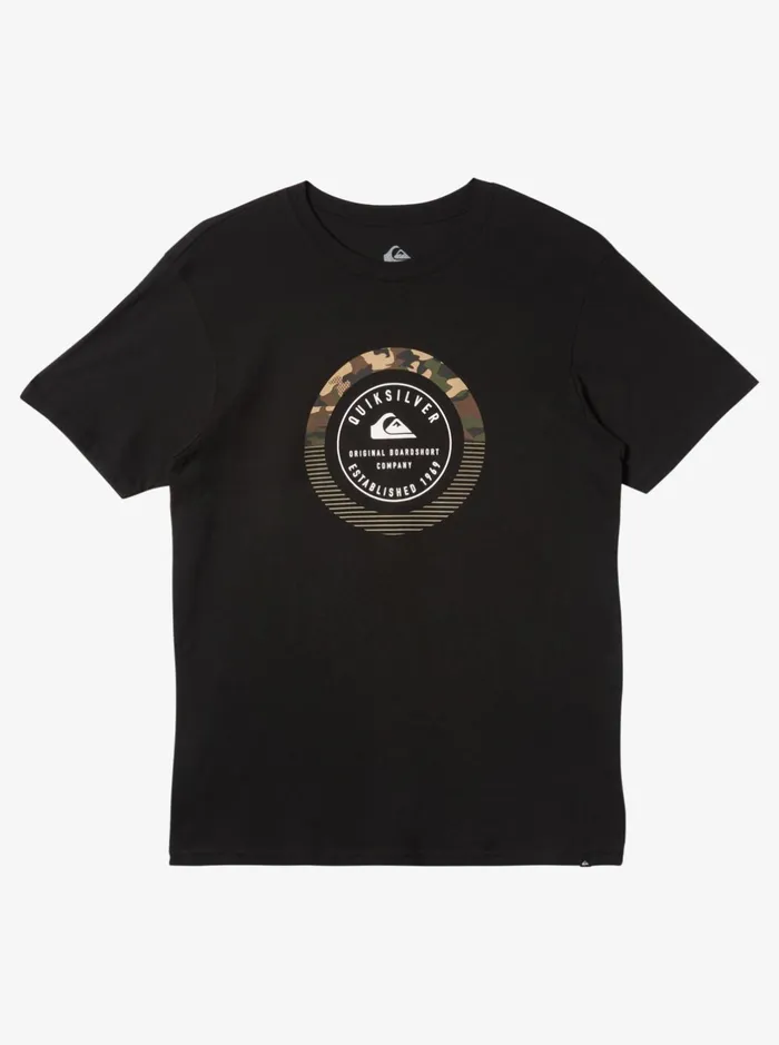 Tees Men Quiksilver Insta Fill TShirt Black