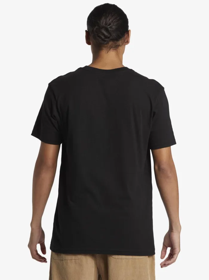 Tees Men Quiksilver Insta Fill TShirt Black Tees Men Quiksilver Insta Fill TShirt Black
