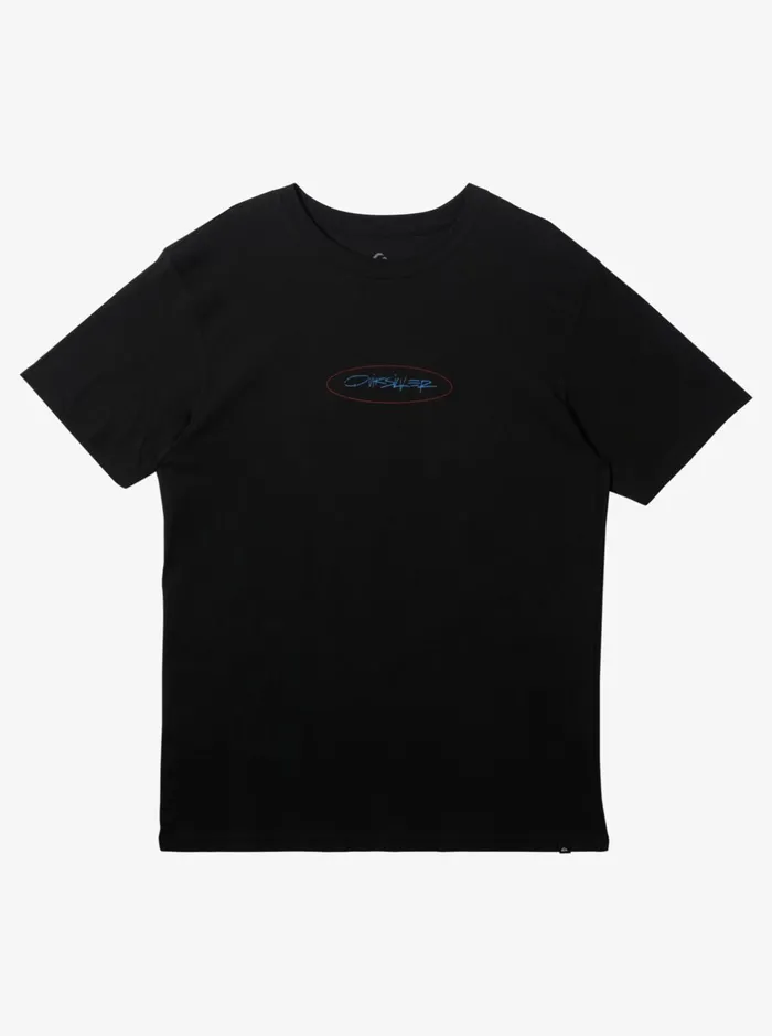 Tees Men Quiksilver Level Up TShirt Black
