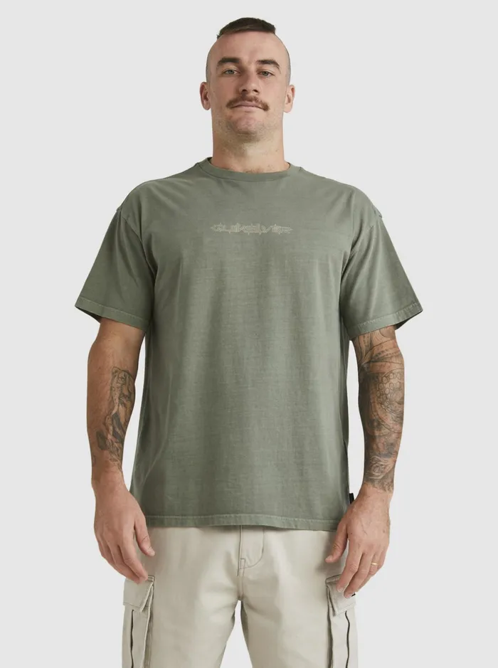 Tees Men Quiksilver Mikey TShirt Laurel Wreath Tees Men Quiksilver Mikey TShirt Laurel Wreath