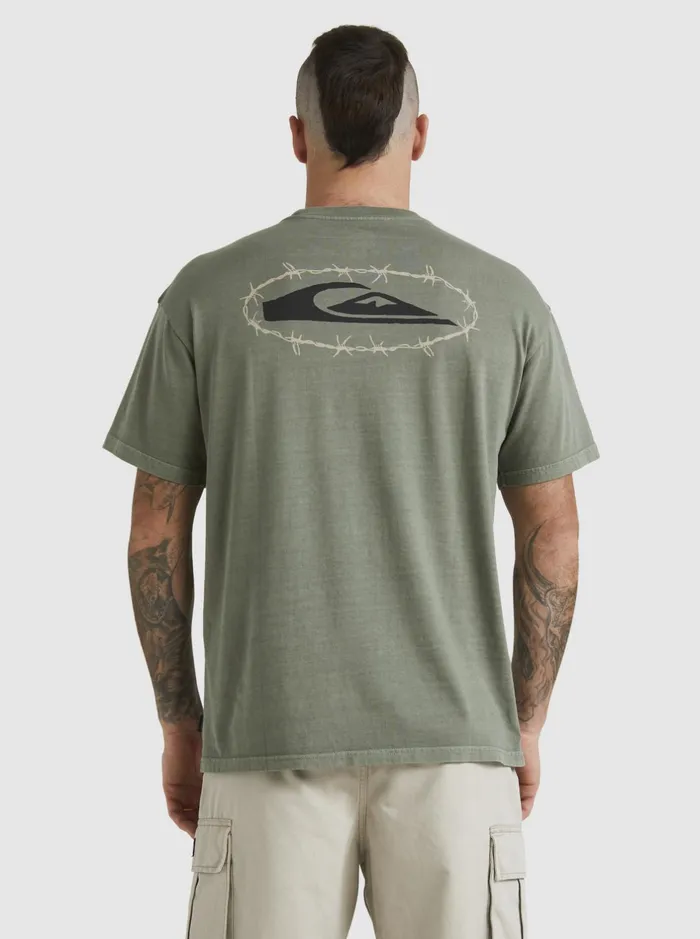 Tees Men Quiksilver Mikey TShirt Laurel Wreath Tees Men Quiksilver Mikey TShirt Laurel Wreath