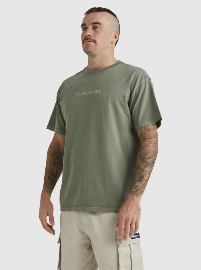 Tees Men Quiksilver Mikey TShirt Laurel Wreath Tees Men Quiksilver Mikey TShirt Laurel Wreath