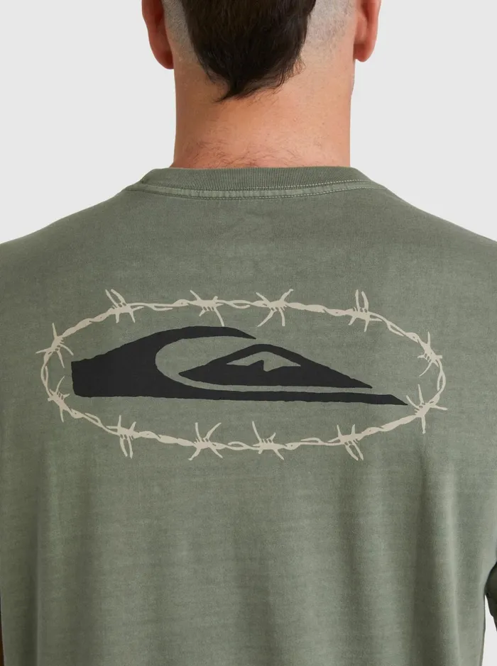 Tees Men Quiksilver Mikey TShirt Laurel Wreath Tees Men Quiksilver Mikey TShirt Laurel Wreath