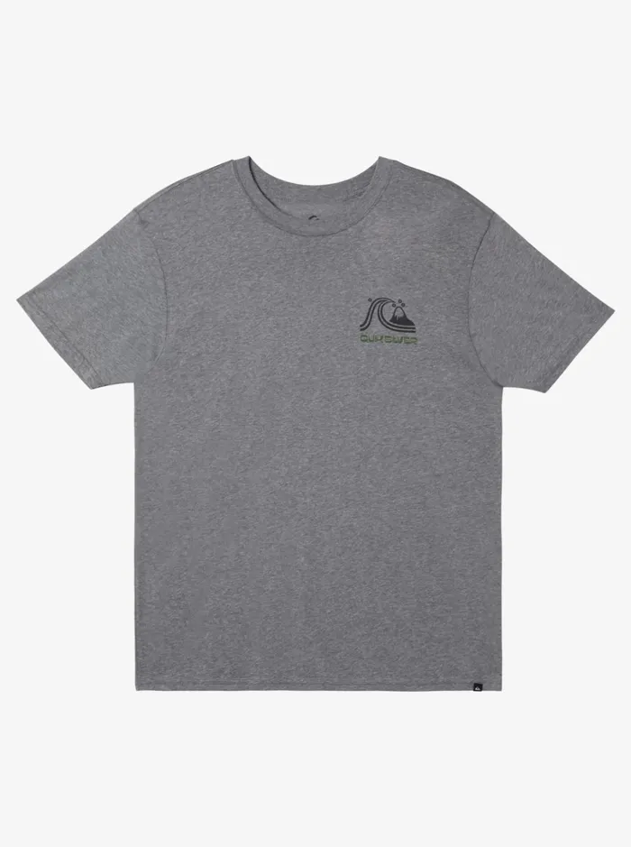 Tees Men Quiksilver Outer Island Mod TShirt Medium Grey Heather