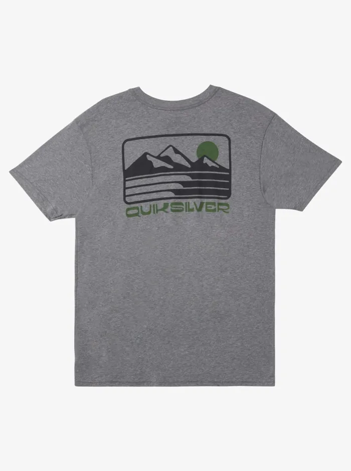 Tees Men Quiksilver Outer Island Mod TShirt Medium Grey Heather Tees Men Quiksilver Outer Island Mod TShirt Medium Grey Heather