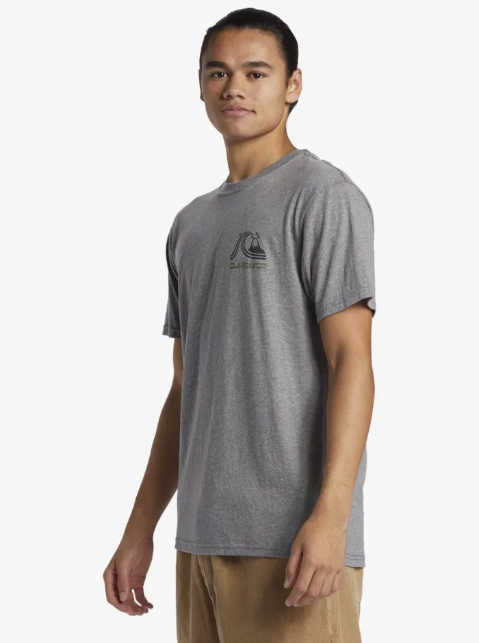 Tees Men Quiksilver Outer Island Mod TShirt Medium Grey Heather Tees Men Quiksilver Outer Island Mod TShirt Medium Grey Heather