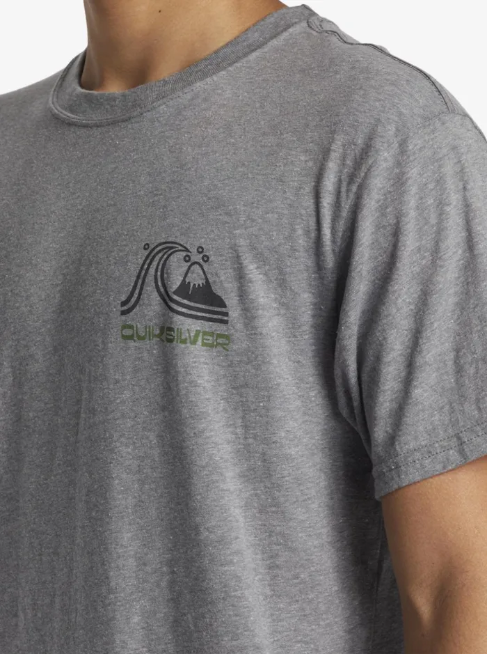 Tees Men Quiksilver Outer Island Mod TShirt Medium Grey Heather Tees Men Quiksilver Outer Island Mod TShirt Medium Grey Heather
