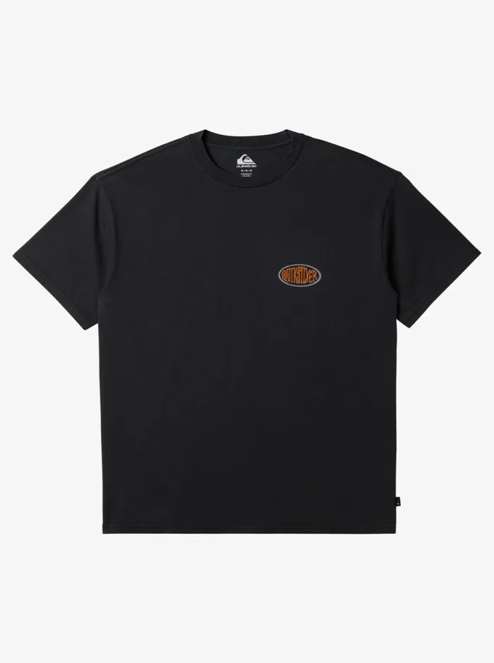 Tees Men Quiksilver Real Surfin TShirt Black