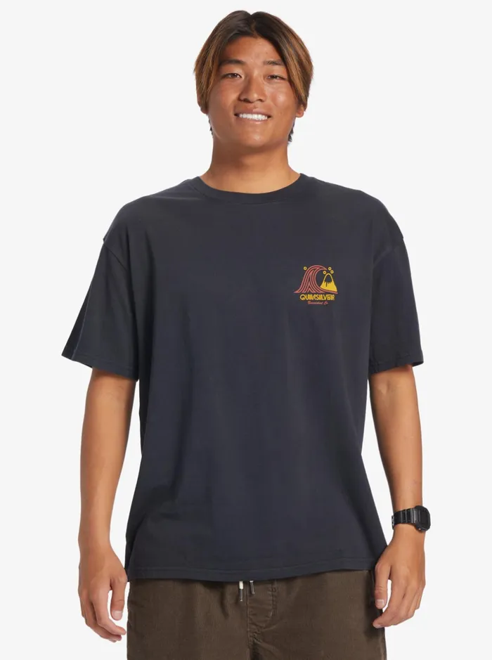 Tees Men Quiksilver Roadways Mnd TShirt Tarmac Tees Men Quiksilver Roadways Mnd TShirt Tarmac