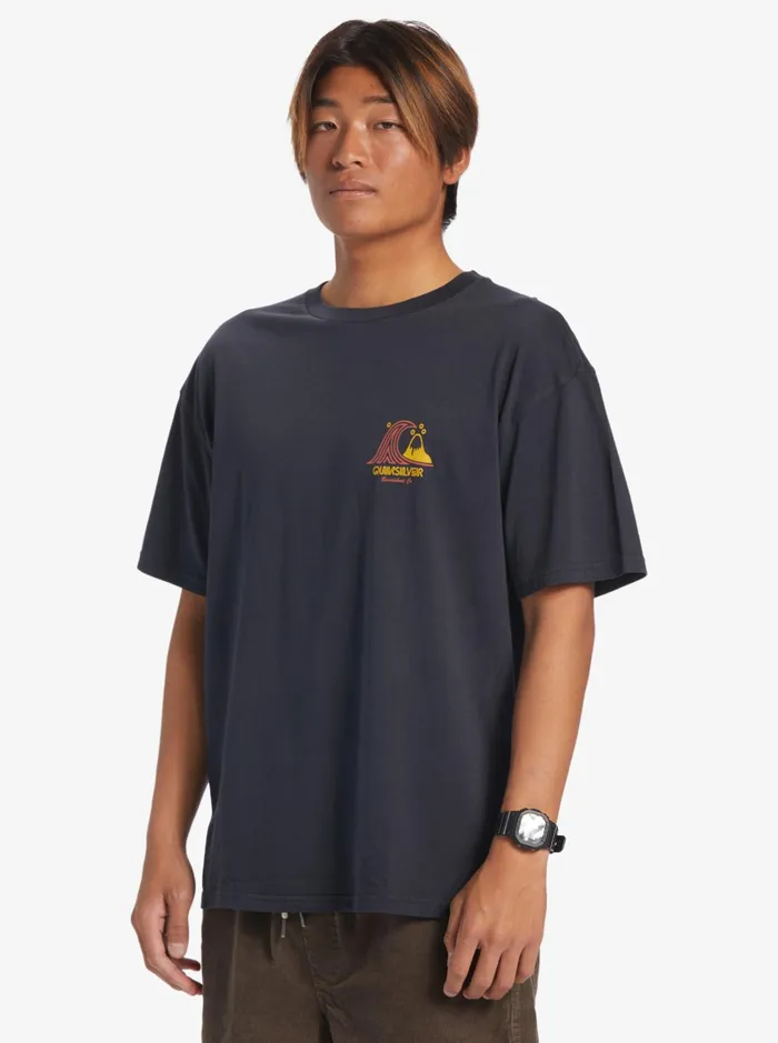 Tees Men Quiksilver Roadways Mnd TShirt Tarmac Tees Men Quiksilver Roadways Mnd TShirt Tarmac