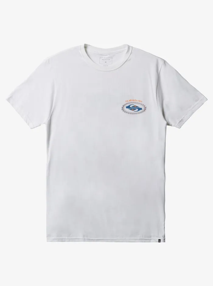 Tees Men Quiksilver Second Skin TShirt White