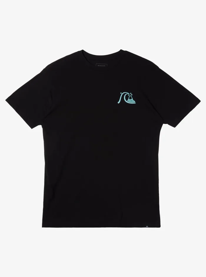 Tees Men Quiksilver Send Wax Mtz TShirt Black