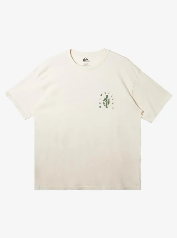 Tees Men Quiksilver Silver Lining TShirt Birch