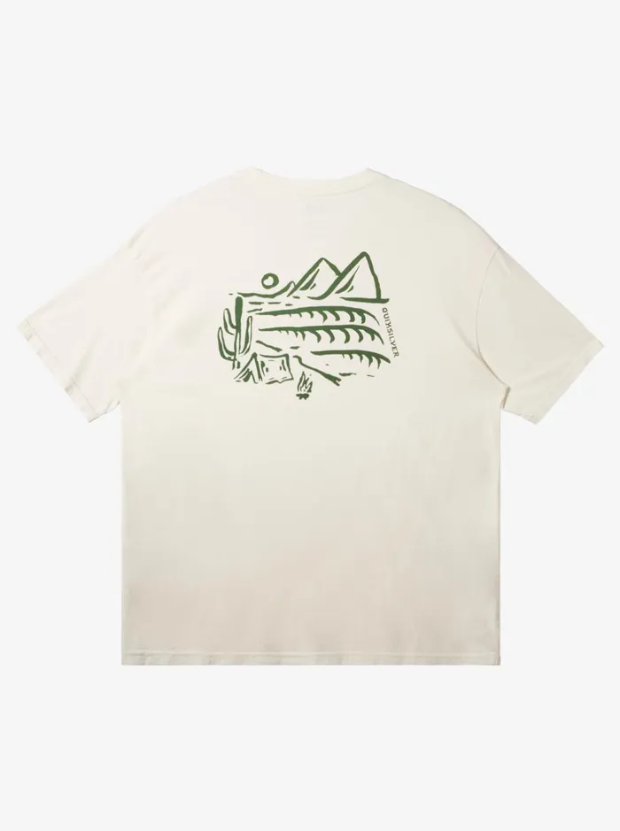Tees Men Quiksilver Silver Lining TShirt Birch Tees Men Quiksilver Silver Lining TShirt Birch