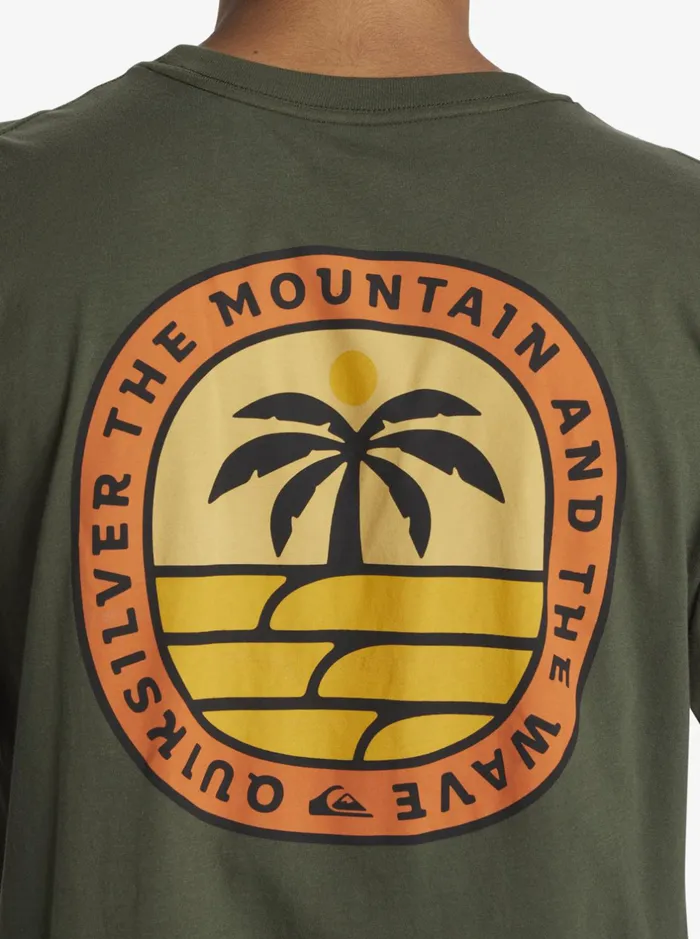 Tees Men Quiksilver Solo Arbol Long Sleeve TShirt Climbing Ivy Tees Men Quiksilver Solo Arbol Long Sleeve TShirt Climbing Ivy