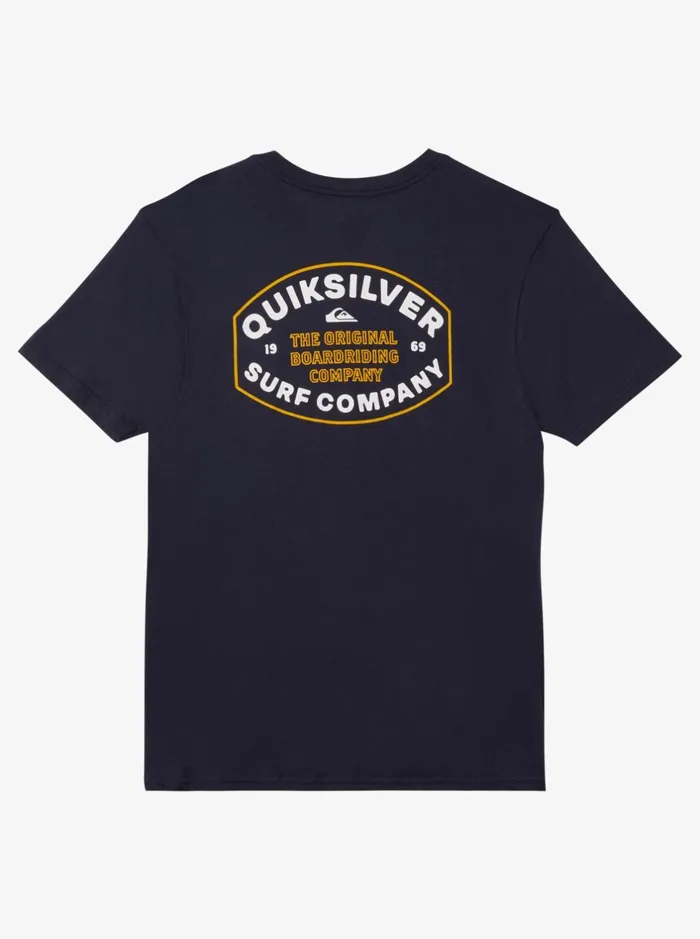 Tees Men Quiksilver Stay In Bounds TShirt Navy Blazer