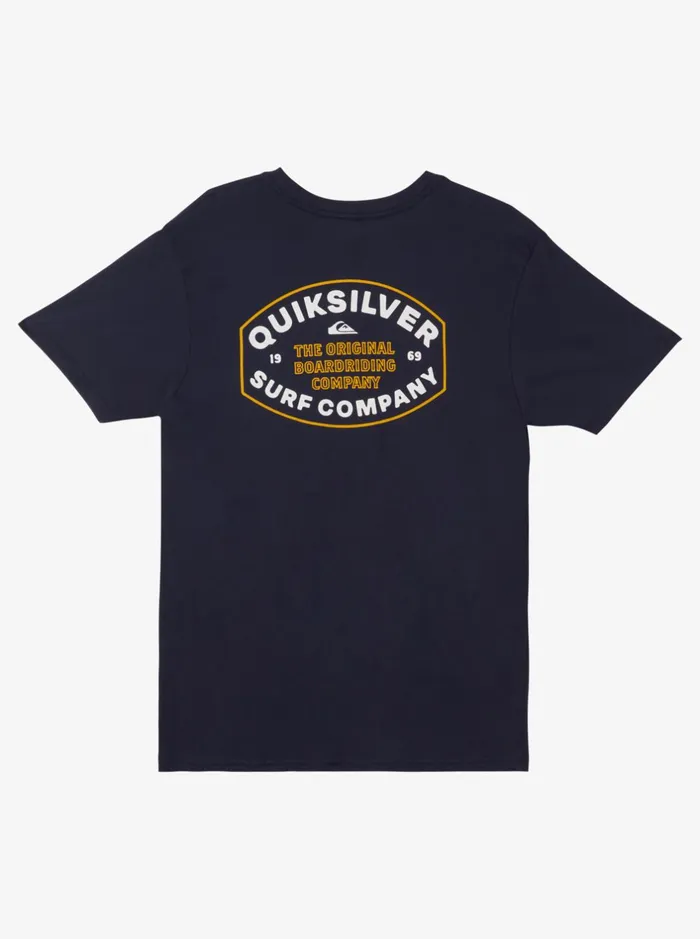 Tees Men Quiksilver Stay In Bounds TShirt Navy Blazer Tees Men Quiksilver Stay In Bounds TShirt Navy Blazer
