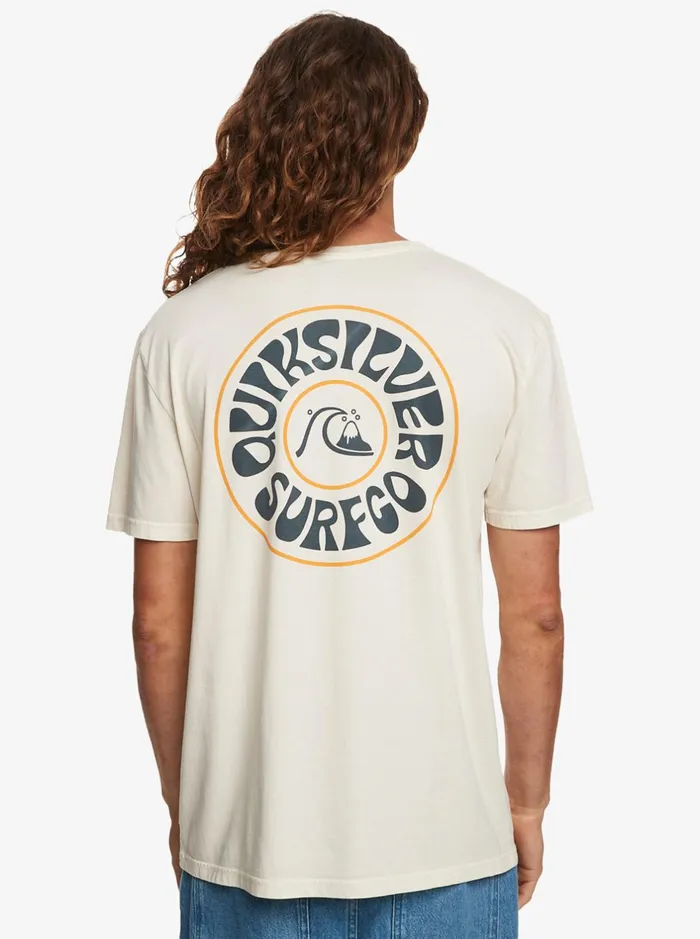 Tees Men Quiksilver Stranger Days TShirt Birch Tees Men Quiksilver Stranger Days TShirt Birch