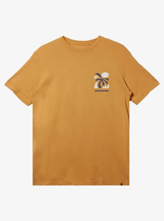Tees Men Quiksilver Summer Hope TShirt Mustard