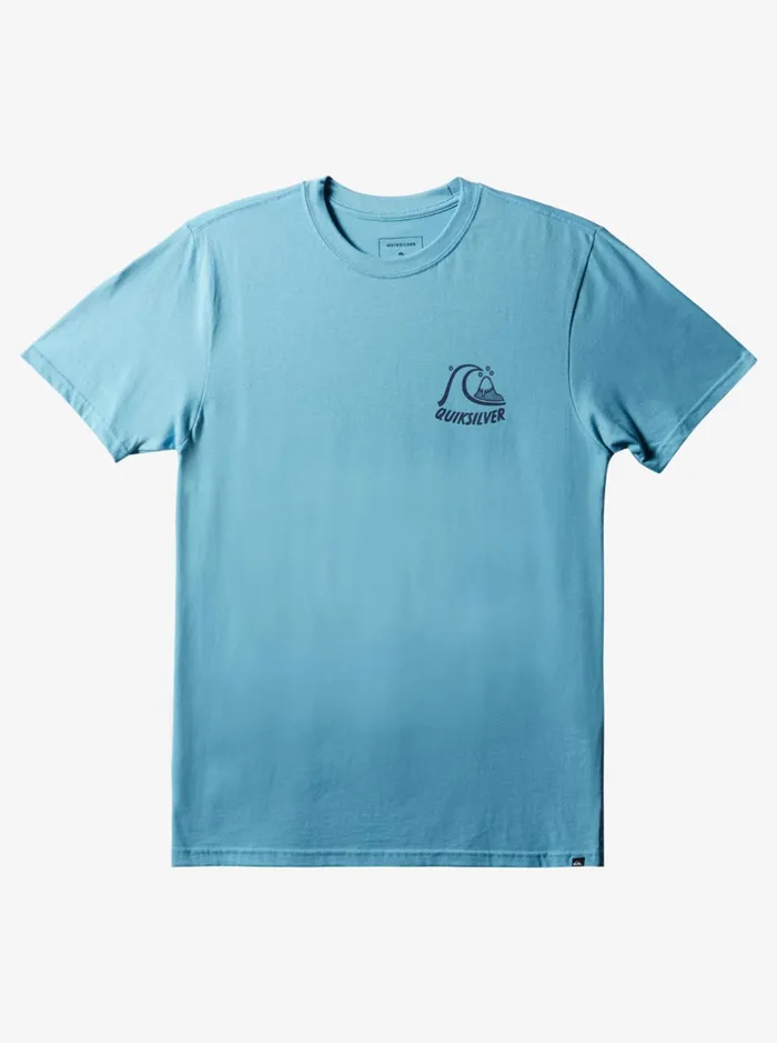 Tees Men Quiksilver Surf Siesta TShirt Delphinium Blue
