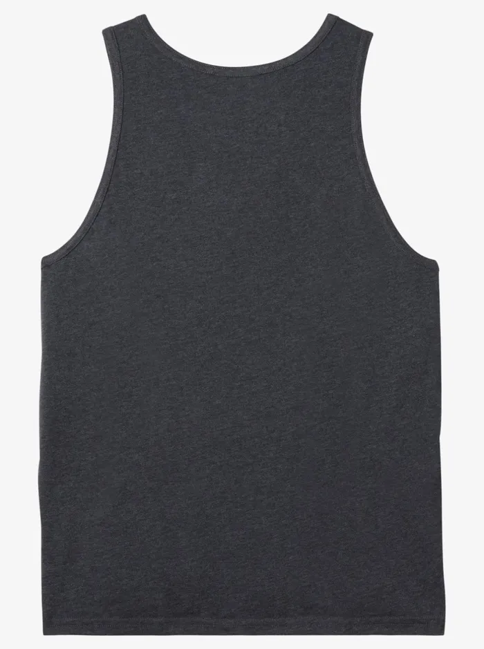 Tees Men Quiksilver Swell Vision Tank Mj0 TShirt Charcoal Heather Tees Men Quiksilver Swell Vision Tank Mj0 TShirt Charcoal Heather