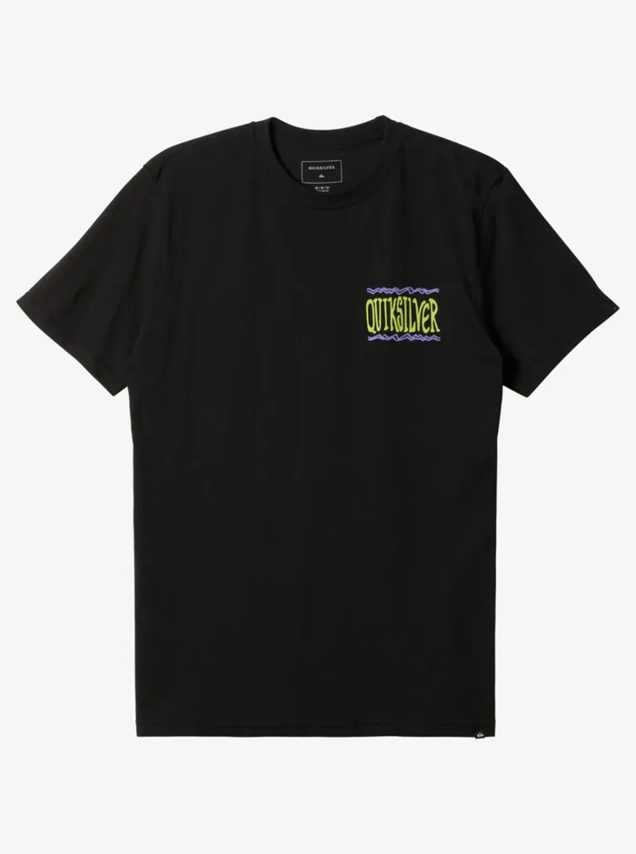 Tees Men Quiksilver Taking Roots TShirt Black