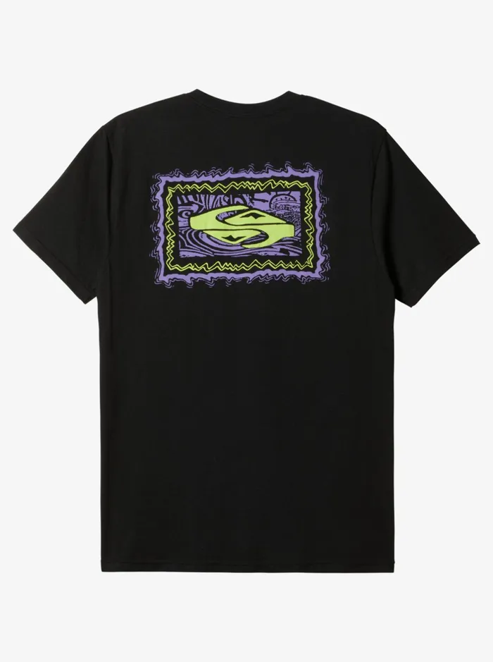 Tees Men Quiksilver Taking Roots TShirt Black Tees Men Quiksilver Taking Roots TShirt Black