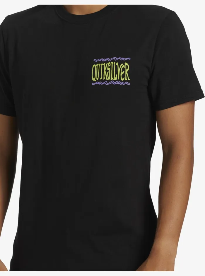 Tees Men Quiksilver Taking Roots TShirt Black Tees Men Quiksilver Taking Roots TShirt Black