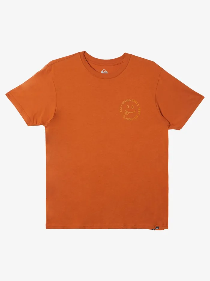 Tees Men Quiksilver Tasty Waves TShirt Mango