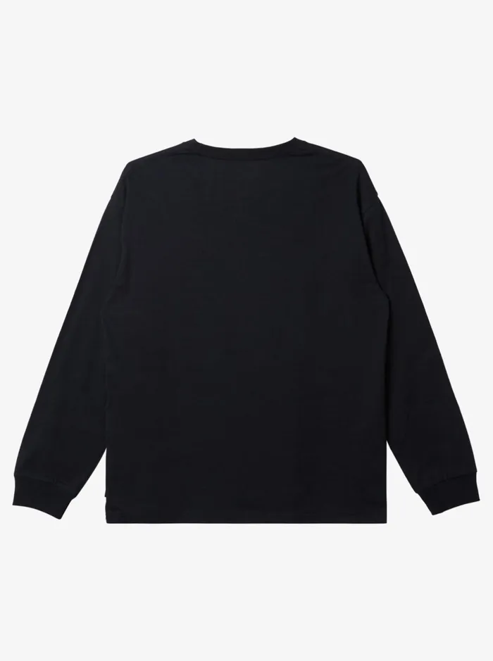 Tees Men Quiksilver Tilt Long Sleeve Stn TShirt Black Tees Men Quiksilver Tilt Long Sleeve Stn TShirt Black