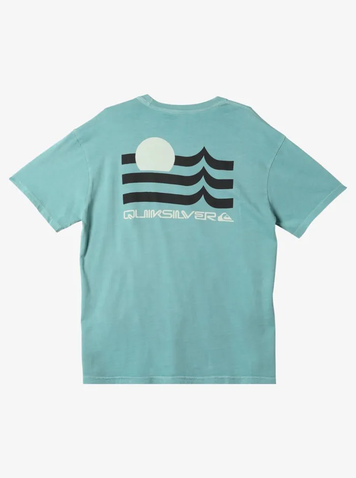 Tees Men Quiksilver Tipping Sunsets Mnd TShirt Reef Waters Tees Men Quiksilver Tipping Sunsets Mnd TShirt Reef Waters