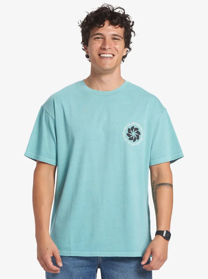 Tees Men Quiksilver Tipping Sunsets Mnd TShirt Reef Waters Tees Men Quiksilver Tipping Sunsets Mnd TShirt Reef Waters