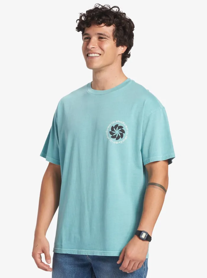 Tees Men Quiksilver Tipping Sunsets Mnd TShirt Reef Waters Tees Men Quiksilver Tipping Sunsets Mnd TShirt Reef Waters