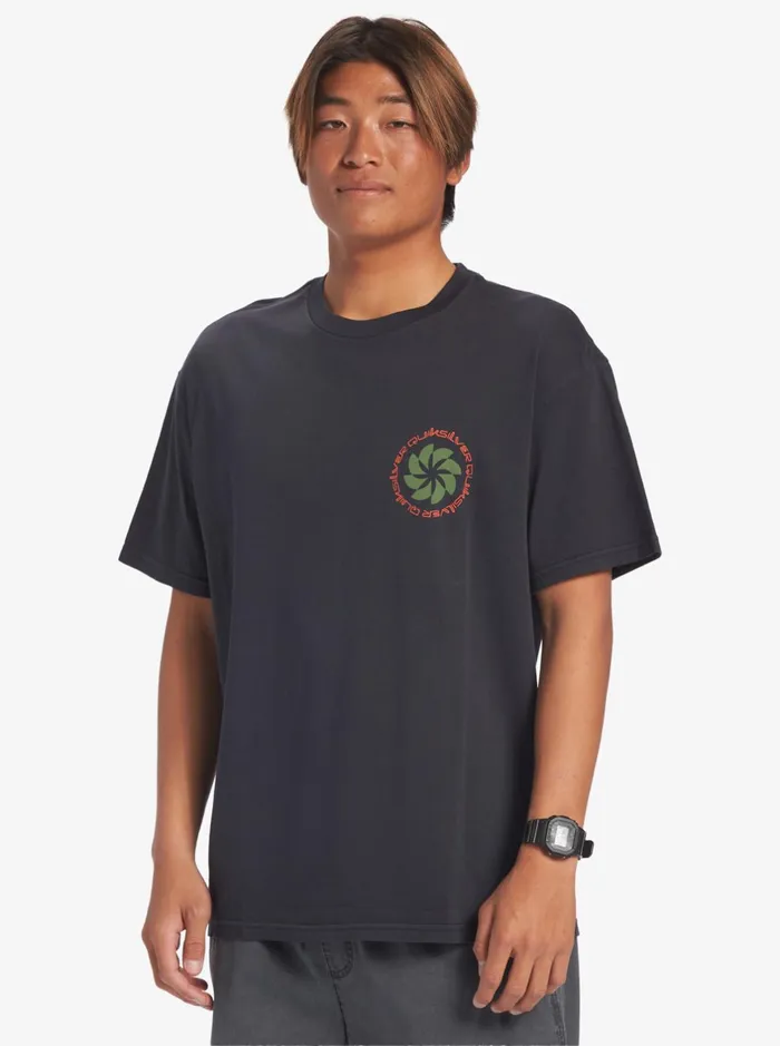 Tees Men Quiksilver Tipping Sunsets Mnd TShirt Tarmac Tees Men Quiksilver Tipping Sunsets Mnd TShirt Tarmac