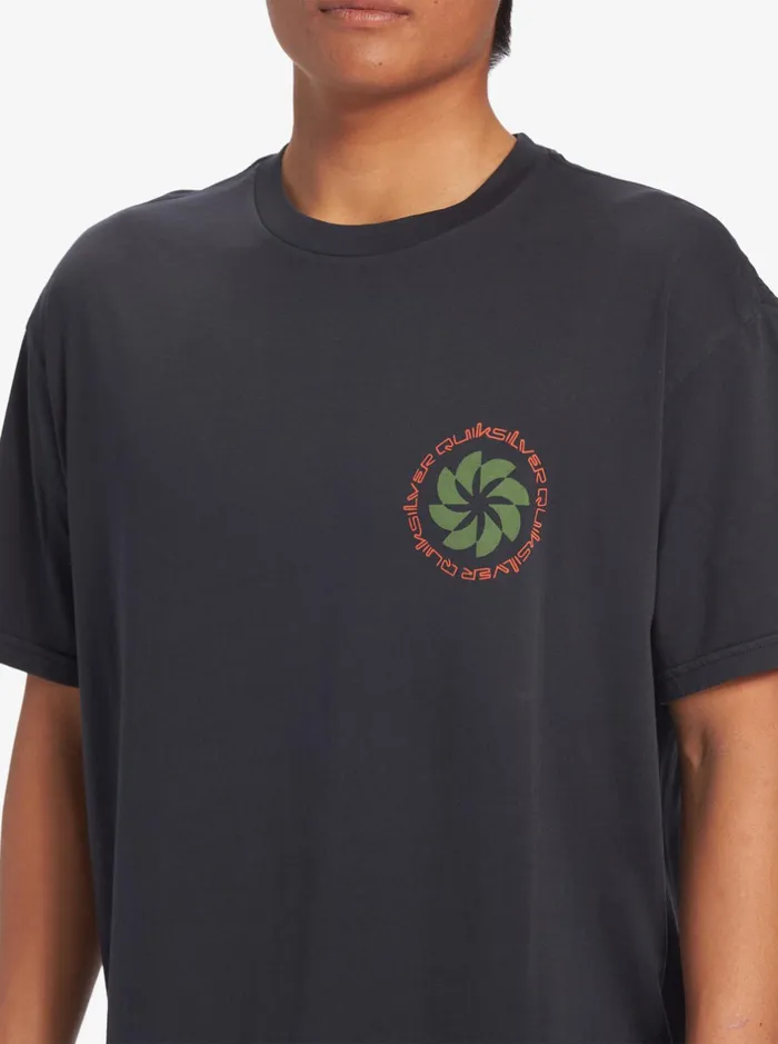 Tees Men Quiksilver Tipping Sunsets Mnd TShirt Tarmac Tees Men Quiksilver Tipping Sunsets Mnd TShirt Tarmac