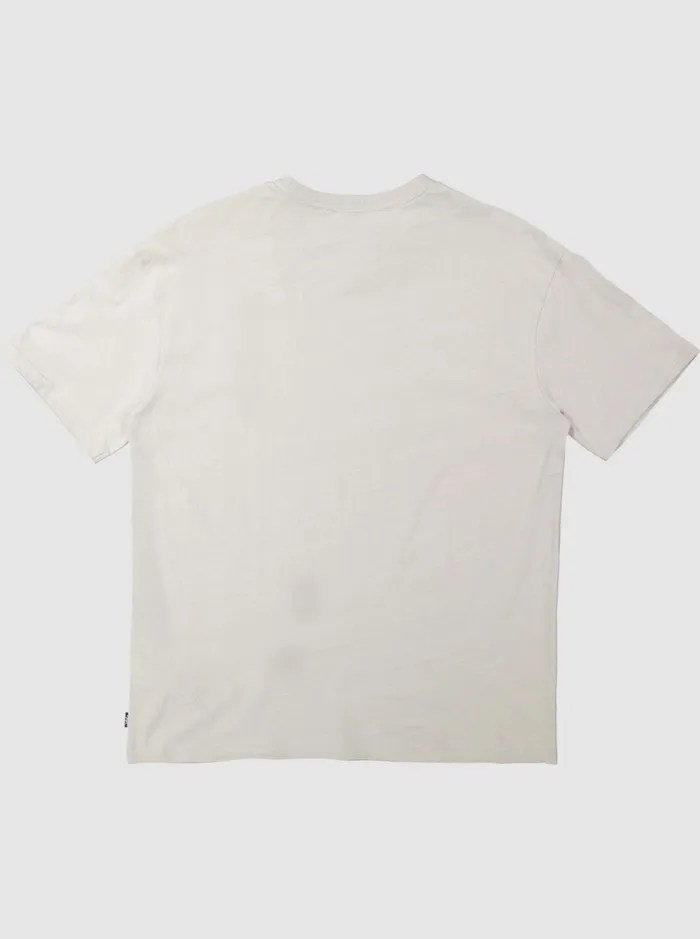 Tees Men Quiksilver Tridagger TShirt Gray Violet Tees Men Quiksilver Tridagger TShirt Gray Violet