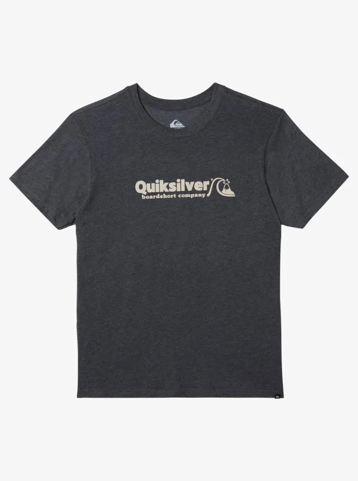 Tees Men Quiksilver Twinnies Mod TShirt Charcoal Heather