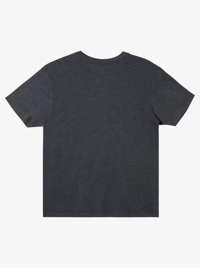 Tees Men Quiksilver Twinnies Mod TShirt Charcoal Heather Tees Men Quiksilver Twinnies Mod TShirt Charcoal Heather