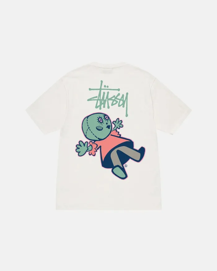 Tees Men Stussy DOLLIE PIGMENT DYED TEE Natural