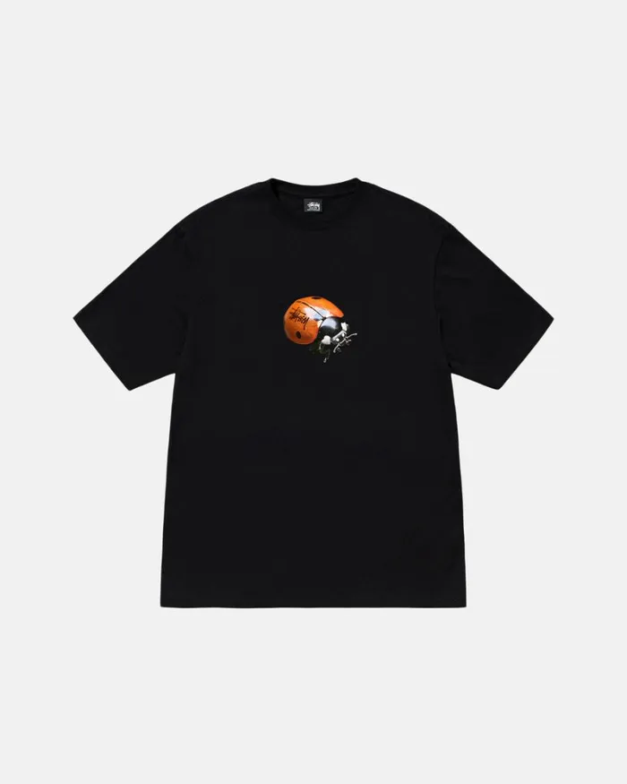 Tees Men Stussy LADYBUG TEE Black