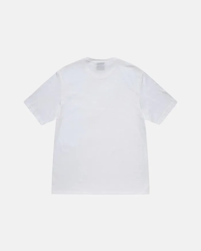 Tees Men Stussy LADYBUG TEE White Tees Men Stussy LADYBUG TEE White