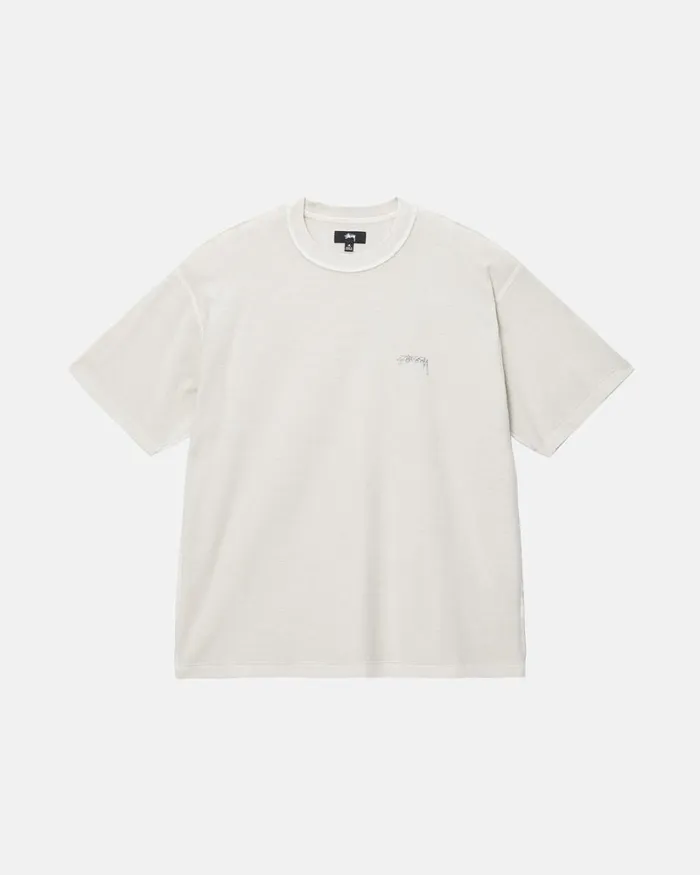 Tees Men Stussy LAZY TEE Bone