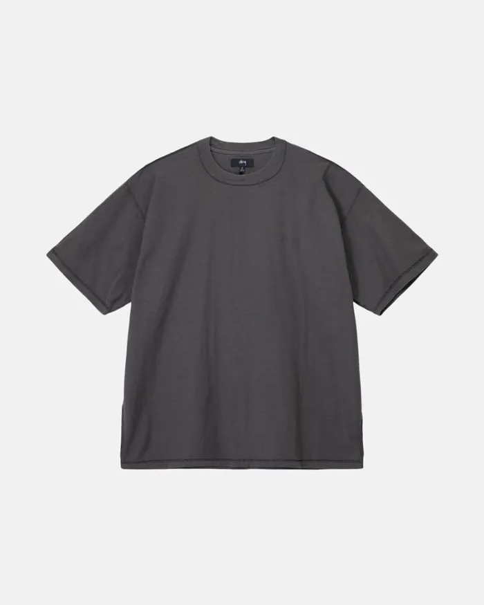 Tees Men Stussy LAZY TEE Faded Black