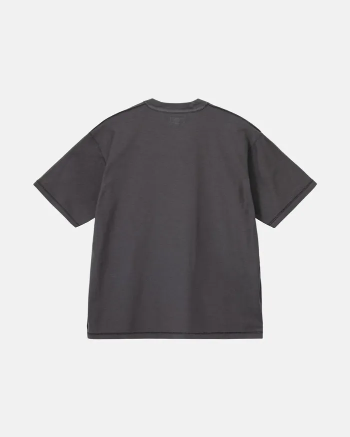Tees Men Stussy LAZY TEE Faded Black Tees Men Stussy LAZY TEE Faded Black