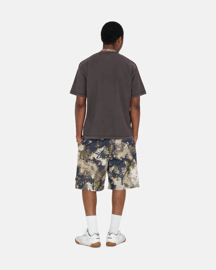 Tees Men Stussy LAZY TEE Faded Black Tees Men Stussy LAZY TEE Faded Black